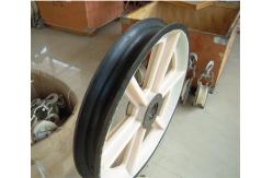 China Custom Transmission Line Stringing Tools Aluminum Stringing Pulley Block supplier