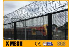 China Prison 8Ga Black Powder Coated Fencing EN 10223 High Security supplier