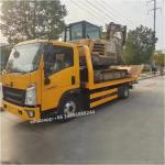 Sinotruk HOWO 5 Tons Road Wrecker Truck Obstacle Tow Tractor Manual Transmission