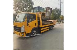 China Sinotruk HOWO 5 Tons Road Wrecker Truck Obstacle Tow Tractor Manual Transmission supplier