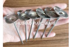 China Carbon Steel Insulation Lacing Anchors With Hook Head Base supplier
