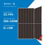 Huasun Bifacial Photovoltaic Modules Mono Photovoltaic Commercial Solar Pv 500w 520W for sale