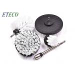Bathroom Drill Scrub Brush White Long Bristle Tile And Grout Effortless for sale