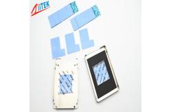 China Blue Silicone Sheets For GPS Navigation And Other Portable Devices supplier