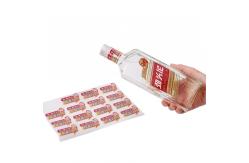 China Custom Made Clear  Labels Personalized Waterproof Wine Bottle Labels supplier
