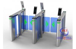China Office Swing Turnstile Gate Facial Recognition Access Control System Swing Barrier Gate supplier