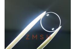 China Customized Size Sapphire Optical Window 2mm Thickness With Hole supplier