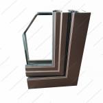 Customized Structure Best Selling Aluminum PA Casement Broken Bridge Window with Standard Hardware for Living Room for sale