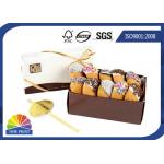 Christmas Folding Carton Box For Food / Candy / Chocolate / Cake Packaging Boxes for sale