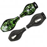 Cheap BEN10 green ABS caster board complete skateboards factory directly wholesale for sale
