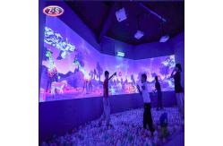 China 3800 Lumens Throwing Wall Projection Games 1024*768 Shape Adjustable supplier