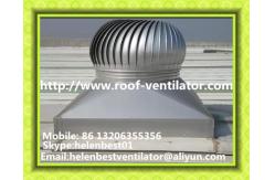 China no power roof turbo ventilator for warehouse Aluminum supplier