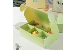 China Custom Eco-Friendly Macaron Gift Box with Logo Printing supplier