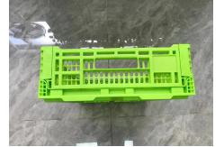 China OEM Mesh Structure Fruit And Vegetable Plastic Crates For Distribution supplier