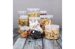 China 120ml Plastic Candy Cookie Jar Child Resistant PET Jar With Lid supplier