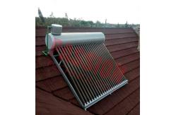 China CE Approved Vacuum Tube Solar Water Heater Open Loop with Assistant Tank supplier