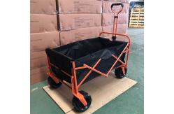 China PVC Wheel Garden Folding Trolley Camping Beach Collapsible Folding Wagon supplier
