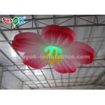 3m LED Light Hanging Flower Inflatable Lighting Decoration For Wedding for sale