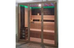 China 2000Lx1500Wx2000H mm Sauna Room Wet Dry Sauna And Steam Room supplier