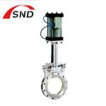 Stainless Steel Pneumatic Knife Gate Valve DN50-1000mm Used In Papermaking Petrochemical Mining Drainage for sale