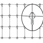 High Carbon Steel Wire 2mm Dia Fixed Knot Fence for sale