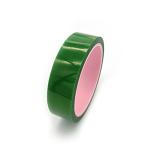 High Temperature Polyester Masking Tape 0.06mm Antistatic Green Color for sale