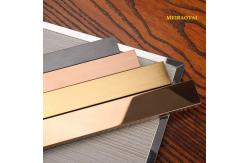 China Simple and Convenient Installation Stainless Steel Tile Trim supplier