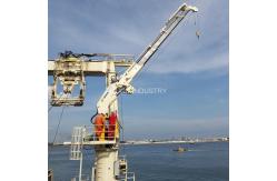 China 22m Electrical Hydraulic Ccs Small Knuckle Boom Crane Offshore supplier