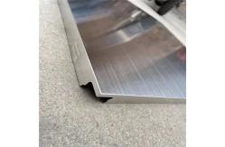 China 600x600mm Stainless Steel Ceiling Panel Hairline Concealed Clip In Ceiling Tile supplier