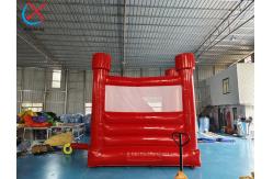 China Customized Red Inflatable Wedding Bouncy House With Slide Inflatable Combo For Party supplier