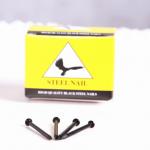 Metal Black Coated Concrete Nail strong Rust-Resistant Concrete Nail for sale