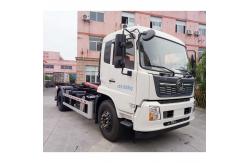 China Rear Loader Detachable Garbage Truck Refuse Collection Hook Lift Bin Truck supplier