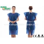 105x140cm 115x150cm Non Woven Patient Gown With Waist Ties for sale