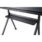 ODM Mobile Interactive Whiteboard Stand Rolling Flat Screen TV Stand Portable
