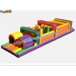 Inflatables Obstacle Course Tunnel Amusement Park Toy, Children Playground for Fun for sale