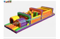China Inflatables Obstacle Course Tunnel Amusement Park Toy, Children Playground for Fun supplier