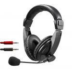 Noise Cancelling Headset With Dual Connection Modes Simple Controls For Office Gaming