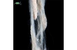 China Recycled Psf Polyester Staple Fiber High Tensile Palm Brown For Textile supplier