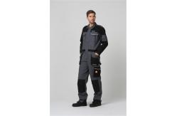 China 65% Canvas Workwear Coverall Mens , 320gsm Lightweight Cotton Work Overalls supplier