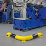 Corner Collision Protection Bars Hardware Fabrication Powder Coating