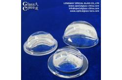 China Durable Thermal Resistant Borosilicate Glass Lens For Mining Light Covers supplier