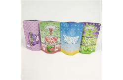 China 100g VMPET Smell Proof  Bags Child Resistant Heat Seal Matte supplier
