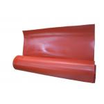 Red Solid Platinum Cured Silicone Sheet Textured Finish For Food Processing Industries