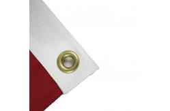China US Navy Jack Flag 3x5' Knitted Polyester Outdoor Canvas Header And Grommets supplier