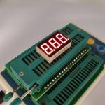 Red 0.36 3 Digit 7 Segment LED Display for Temperature/Humidity Indicator for sale