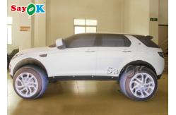 China Custom White Oxford Inflatable Vehicle For Advertising supplier