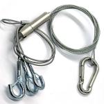 Hanging Plant Light Free Standing Wire Rope Suspension Kit Adjustable Flower Hanging System for sale