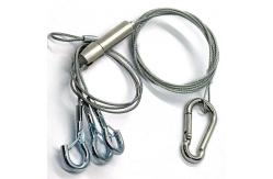 China Hanging Plant Light Free Standing Wire Rope Suspension Kit Adjustable Flower Hanging System supplier