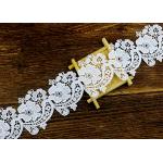 Floral Guipure Water Soluble Lace Trims With Heavy Embroidery For Dresses Ribbon for sale