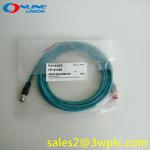 M12 4 Pin RJ45 KEYENCE OP-87458 Ethernet Cable NFPA79 Compatible Straight Cable 5 M for sale